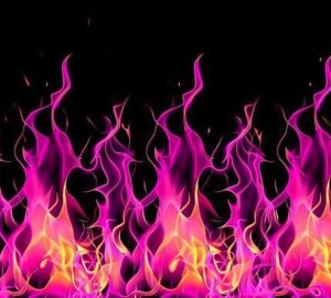 foto de fuego con fondo negro